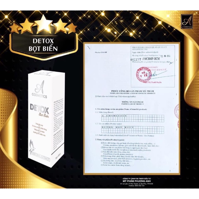 Detox thải độc bọt biển