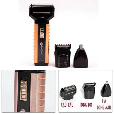 Máy cạo râu kiêm tông đơ cắt tóc BTT1 Tặng vòng tay tùy hưu