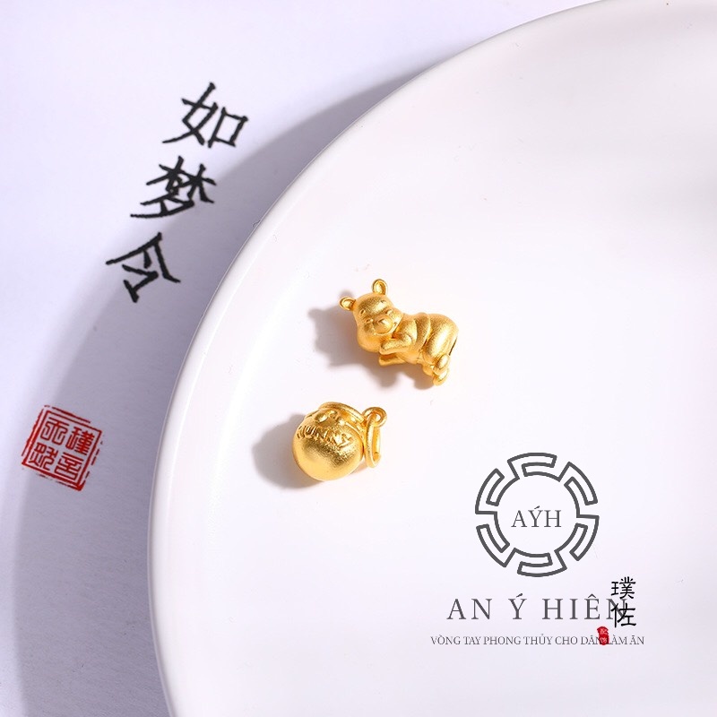 Charm Gấu Winnie Pooh #C439 ( An Ý Hiên)