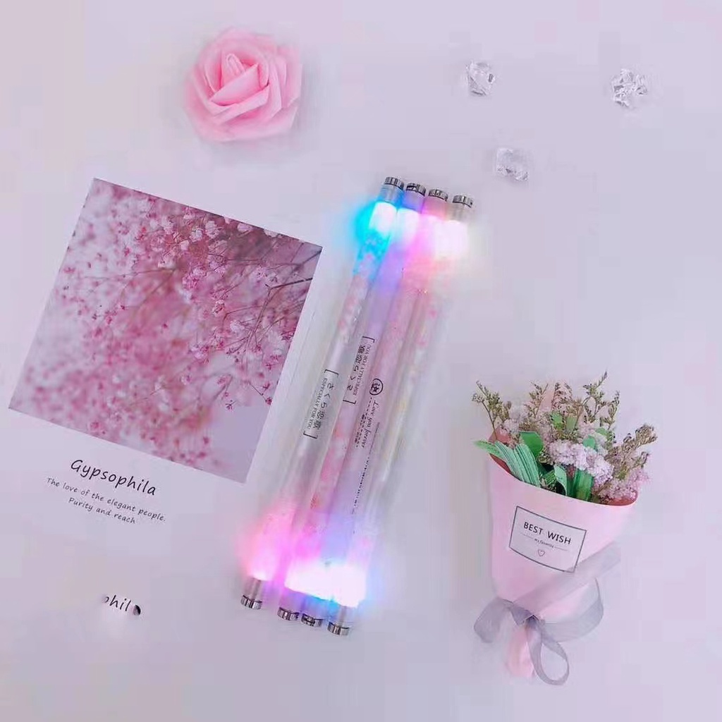 Bút Bi Có Đèn LED Phát Sáng Độc Đáo