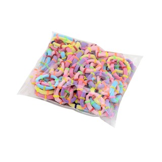 Set 50 Chun Cột Tóc Nhiều Màu Cho Bé