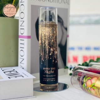 Xịt thơm toàn thân full size into the night bath&body works