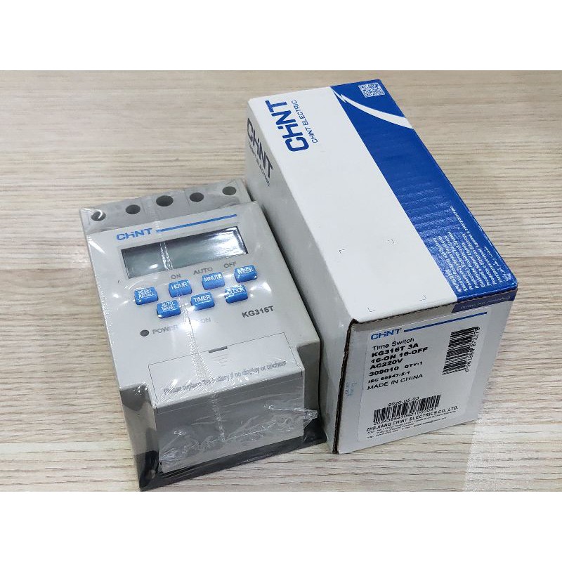 Bộ hẹn giờ timer thời gian thực KG316T Chint