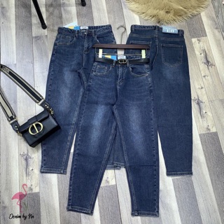 QUẦN BAGGY JEANS CAO CẤP DÁNG LỬNG- siêu mềm giãn- hình thật chính chủ