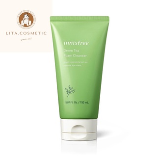 SỮA RỬA MẶT GREEN TEA CLEANSING FOAM INNISFREE