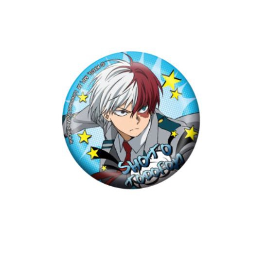 Combo 4 huy hiệu cài áo IN HÌNH My Hero Academy Học viện anh hùng anime chibi dễ thương tiện lợi