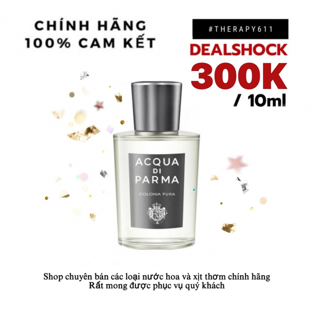 ✨Nước hoa Acqua Di Parma Colonia Pura Nước hoa nữ