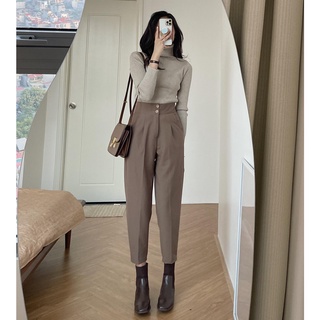 (Ảnh thật) Len tăm cổ lọ Hàn 5452