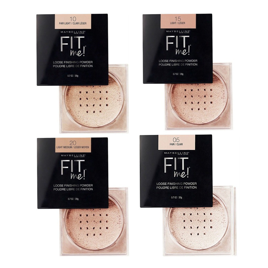 Phấn phủ kiềm dầu Maybelline Fit Me Loose Finishing Powder 20g