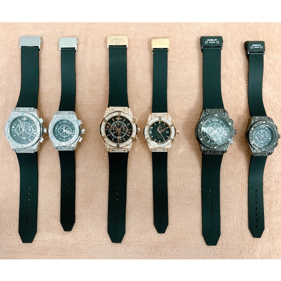 Đồng hồ nam nữ bộ đôi - có bán lẻ. dây hương vani cao cấp - bảo hành 12 tháng