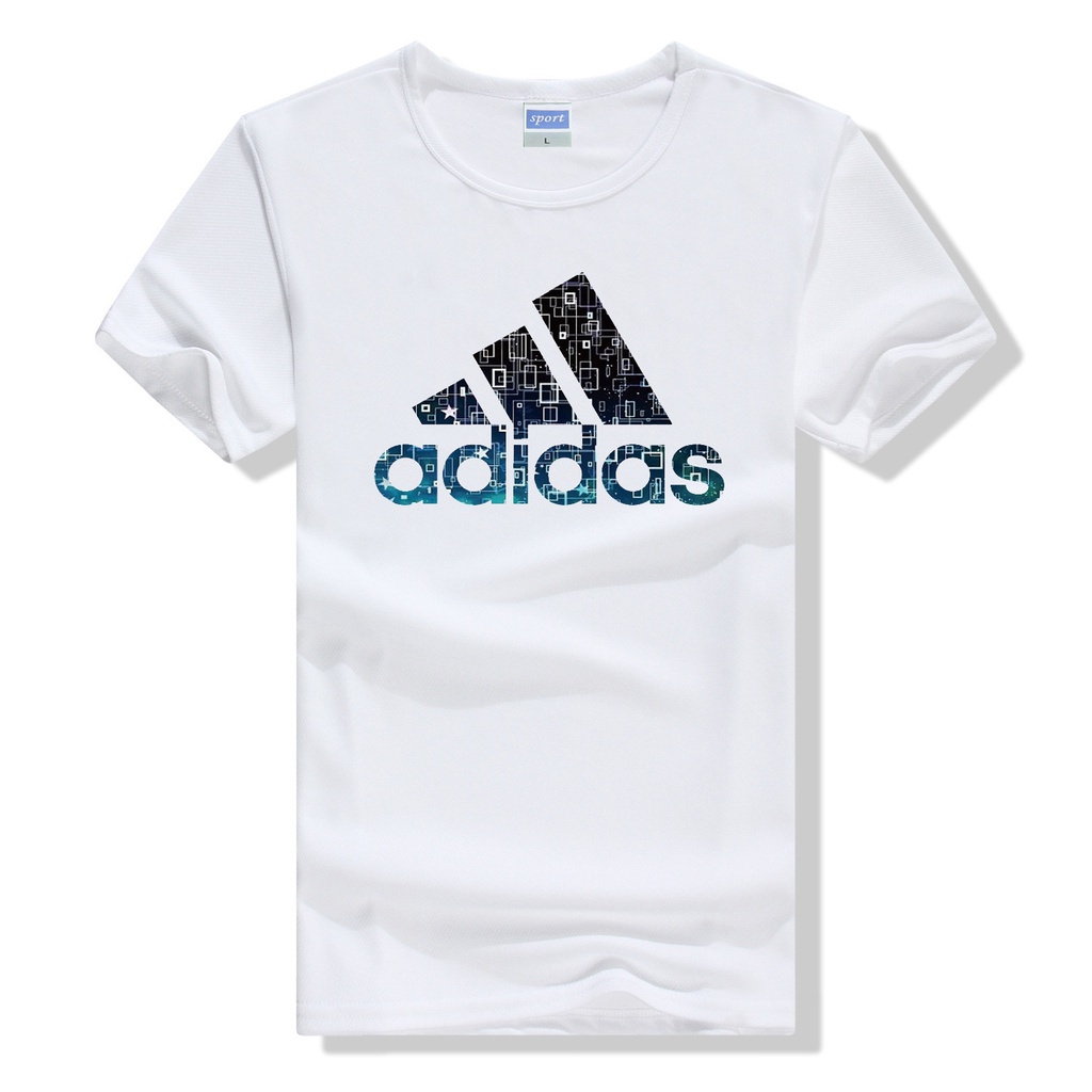 ADIDAS Áo Thun Cotton Tay Ngắn In Hình Ác Quỷ Phong Cách Hip Hop Đường Phố Thời Trang Mùa Hè Cho Nam Và Nữ