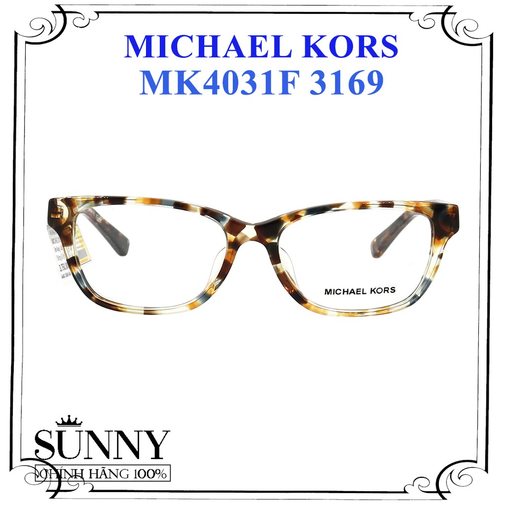 MK4031F - gọng kín thời trang Michael Kors chính hãng, thiết kế dễ đeo bảo vệ mắt