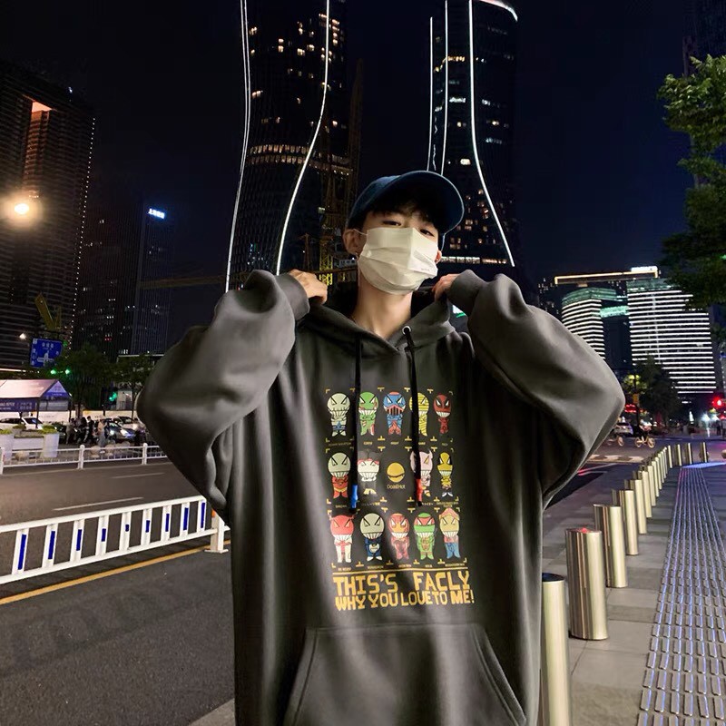 Áo hoodie nỉ Wind unisex form rộng FACLY nam nữ oversize ulzzang | BigBuy360 - bigbuy360.vn