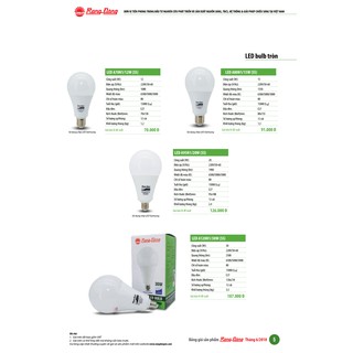Bóng đèn LED BULB Rạng Đông 12W