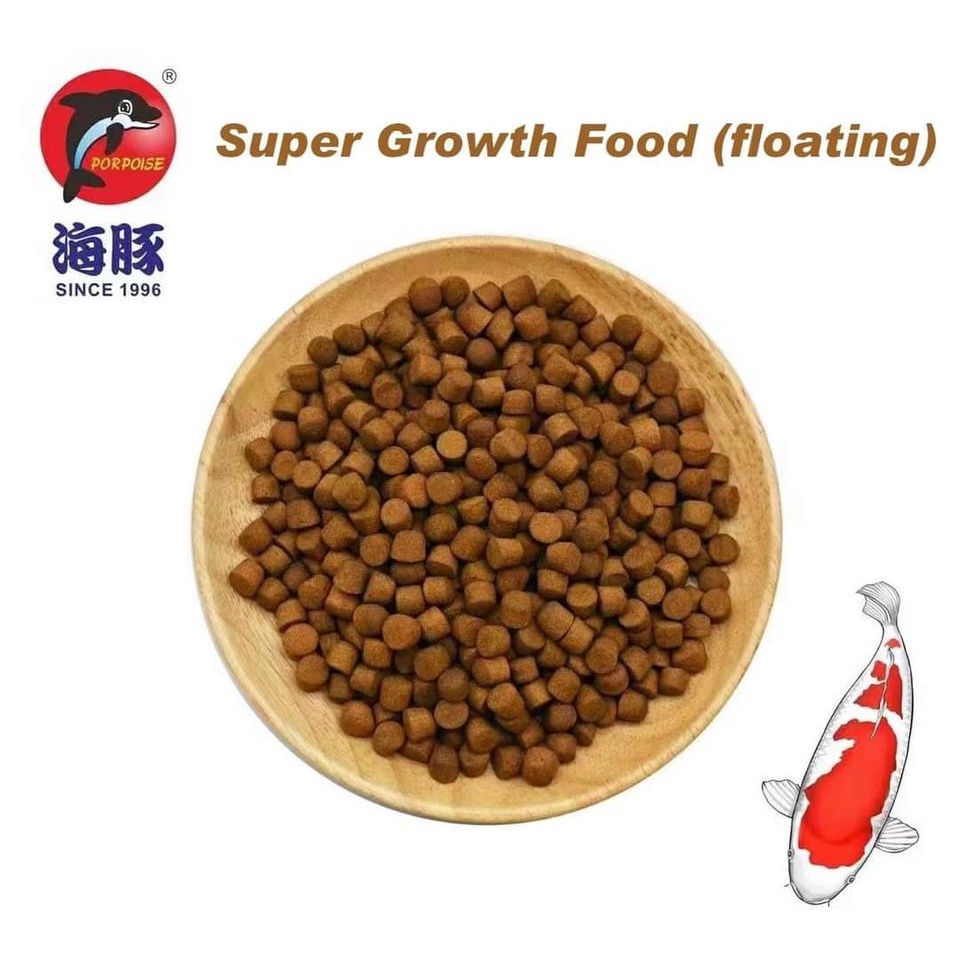 Cám Cá Porpoise Mix A+ SGrowth & Colorthức ăn cao cấp cho cá Koi chiết ra túi Zip