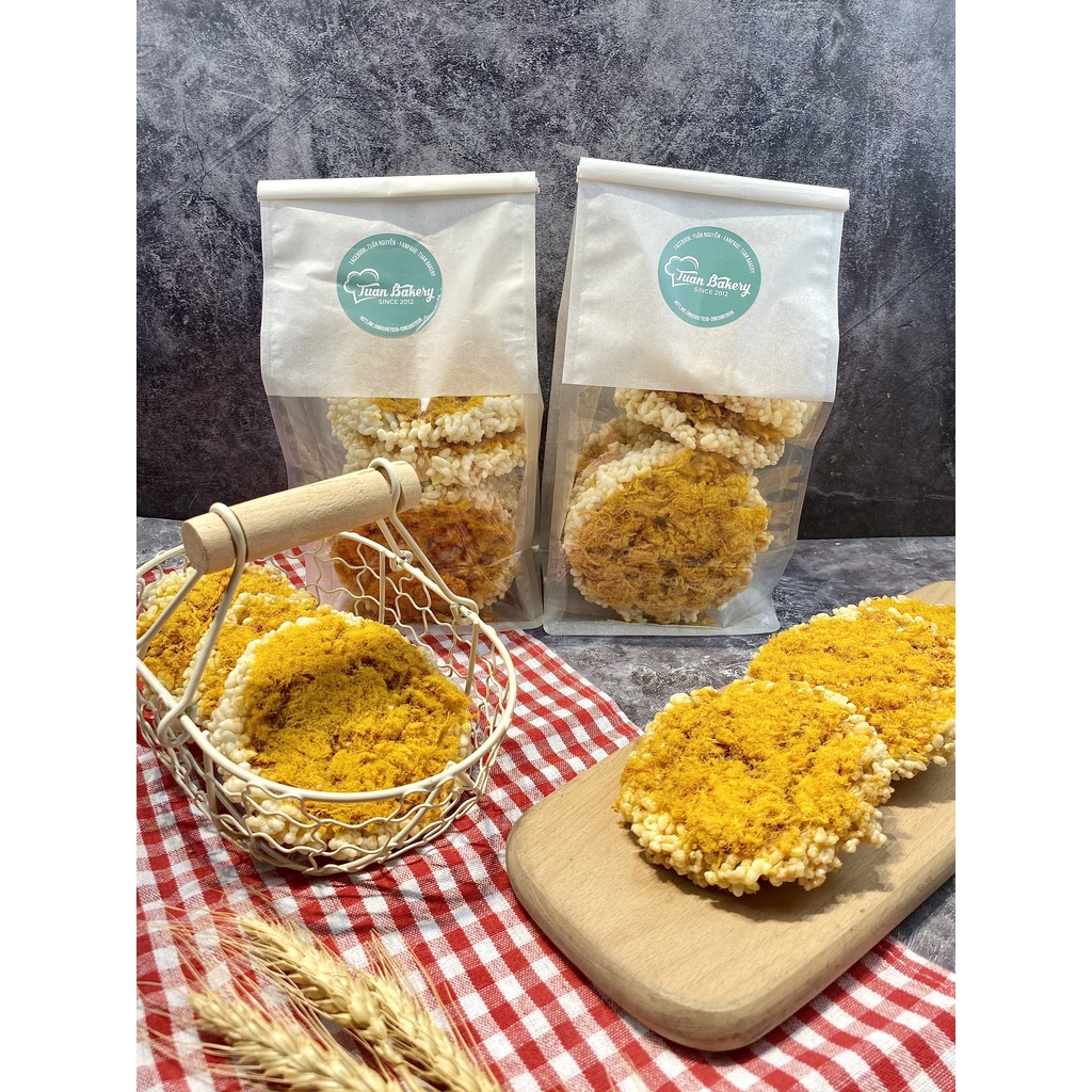 Cơm cháy sốt mắm ruốc gà cay 300G