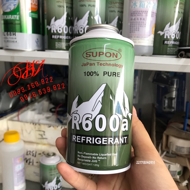 Gas lon R600a (tốt)