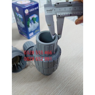 RẮC CO 1 CHIỀU PHI 34MM LẮP MÁY BƠM NƯỚC