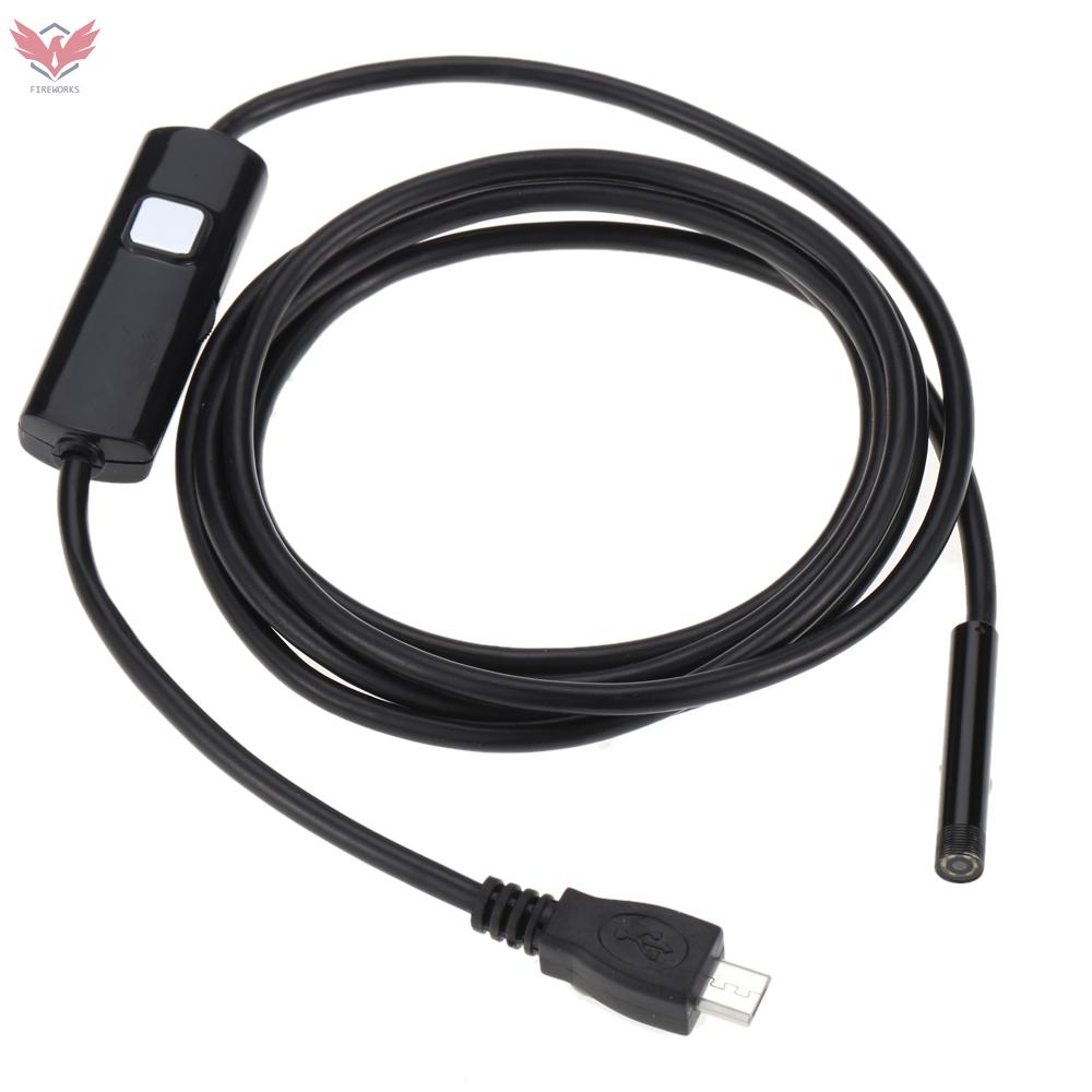 Camera Nội Soi 5.5mm 1.5m 6 Đèn Led Cho Điện Thoại Android | BigBuy360 - bigbuy360.vn