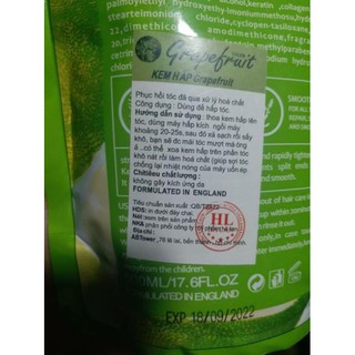 Hấp ủ tóc bưởi grapefruit 280 ml