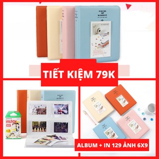 Album Ảnh + In 129 Ảnh 6x9 Ép Lụa Siêu Tiết Kiệm