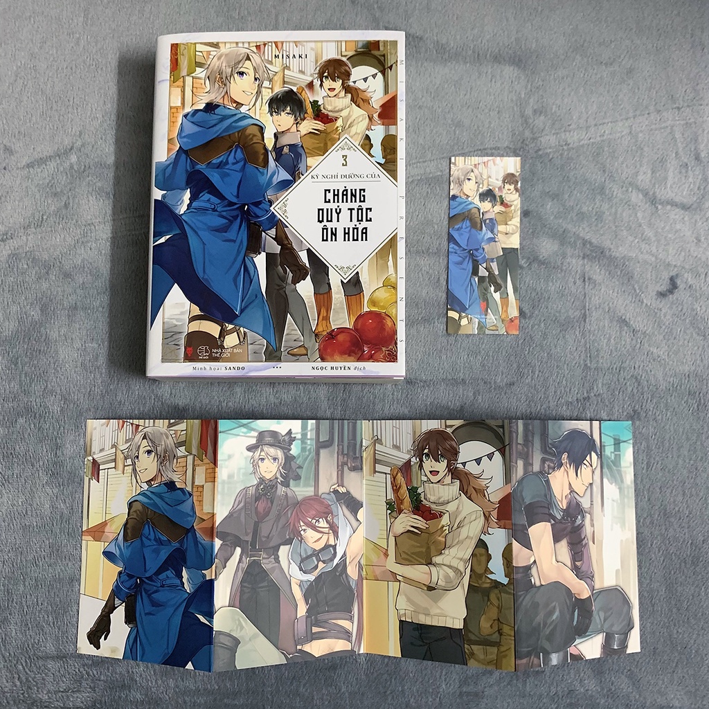 Sách Kỳ Nghỉ Dưỡng Của Chàng Quý Tộc Ôn Hòa - Tập 3 - Tặng Kèm Bookmark + Postcard Dây