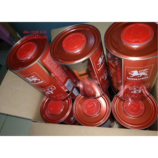 dầu nhớt nhập khẩu 100% wolver  racing loại 1l