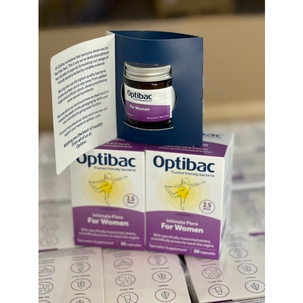 Optibac Tím - Optibac For Women 30 viên