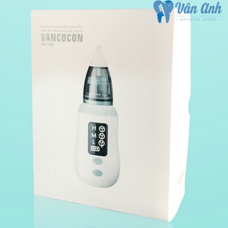 Máy hút mũi cho trẻ VANCOCON VA-162 có pin sạc 3 cấp độ BH - 12 tháng