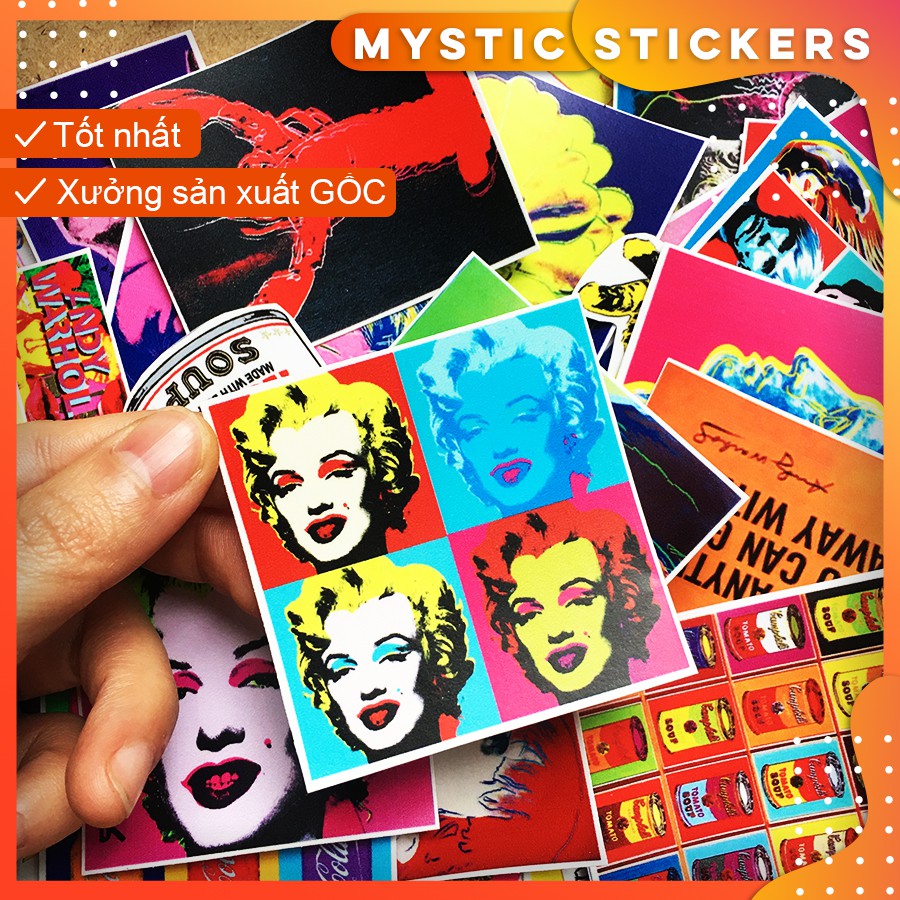 47 Sticker chống nước/ trang trí ,dán xe laptop mũ bảo hiểm vali...