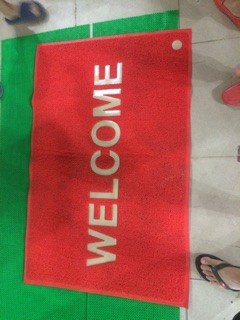 Thảm wellcome 80 x 1m2 60 x 90