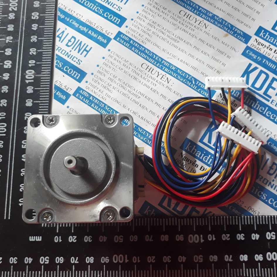 động cơ bước 57mm 24V2A 1.8 độ trục D 6,35*16mm 650g kde2619
