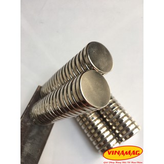 Combo 10 Viên Nam Châm Trắng 25x5mm ( Từ Tính Hút Cực Mạnh ), Nam Châm Đất Hiếm NdFeB