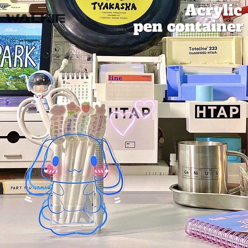 Hộp Đựng Bút Để Bàn Hình Kuromi My Melody Cinnamoroll Pompom Purin Pachacco Sanrio Dễ Thương Để Bàn Trang Trí