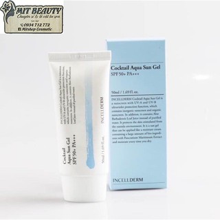 Kem Chống Nắng Incellderm Cocktail Aqua Sun Gel SPF50+ PA+++