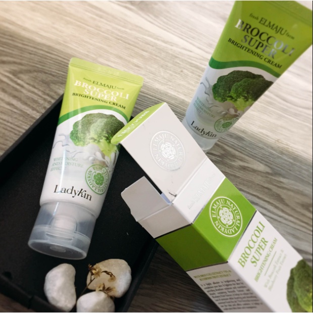 Kem dưỡng trắng da Bông Cải Xanh Ladykin dưỡng da dưỡng ẩm trắng da phục hồi da [𝐓𝐚̣̆𝐧𝐠 𝐦𝐚́𝐲 𝐦𝐚𝐬𝐬𝐚𝐠𝐞𝐫 𝐦𝐚̣̆𝐭]