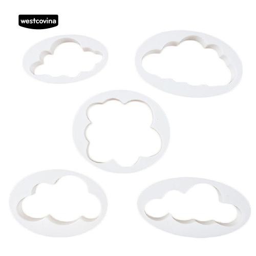 Khuôn cắt fondant hình đám mây