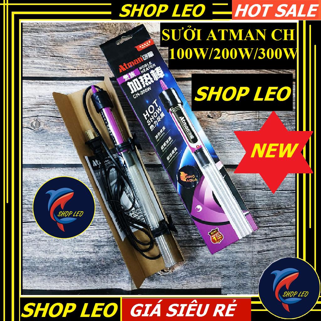 Sưởi ATMAN CH 100W/200W/300W - thiết bị sưởi bể cá cảnh - phụ kiện thủy sinh - shopleo