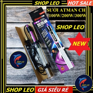 Sưởi ATMAN CH 100W/200W/300W - thiết bị sưởi bể cá cảnh - phụ kiện thủy sinh - shopleo