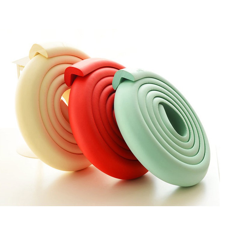 [Hot]-[ Siêu Khuyến Mại] - Cuộn Xốp Bọc Cạnh Bàn Bảo Vệ Bé 2 Mét
