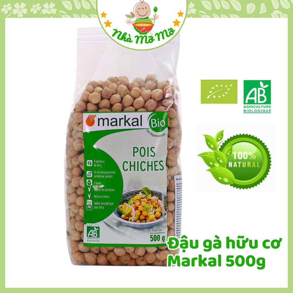 Đậu Gà Hữu Cơ Markal 500g Pháp - Nhà Mỡ Mỡ