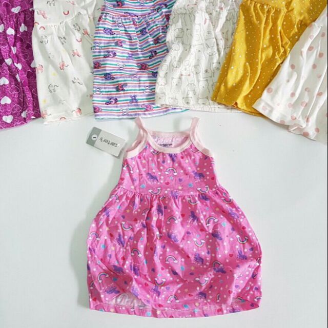 Combo 10 set 5 váy 2 dây bé gái