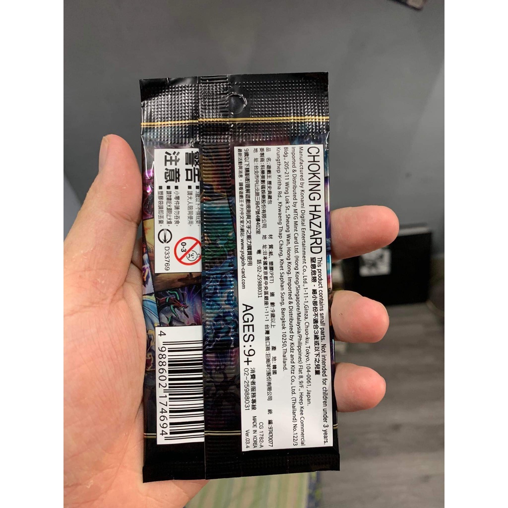 [ Dưa Hấu Yugioh ] Túi Thẻ Bài Pack History Archive Collection HC01 OCG - 4 Lá Bài Mỗi Túi