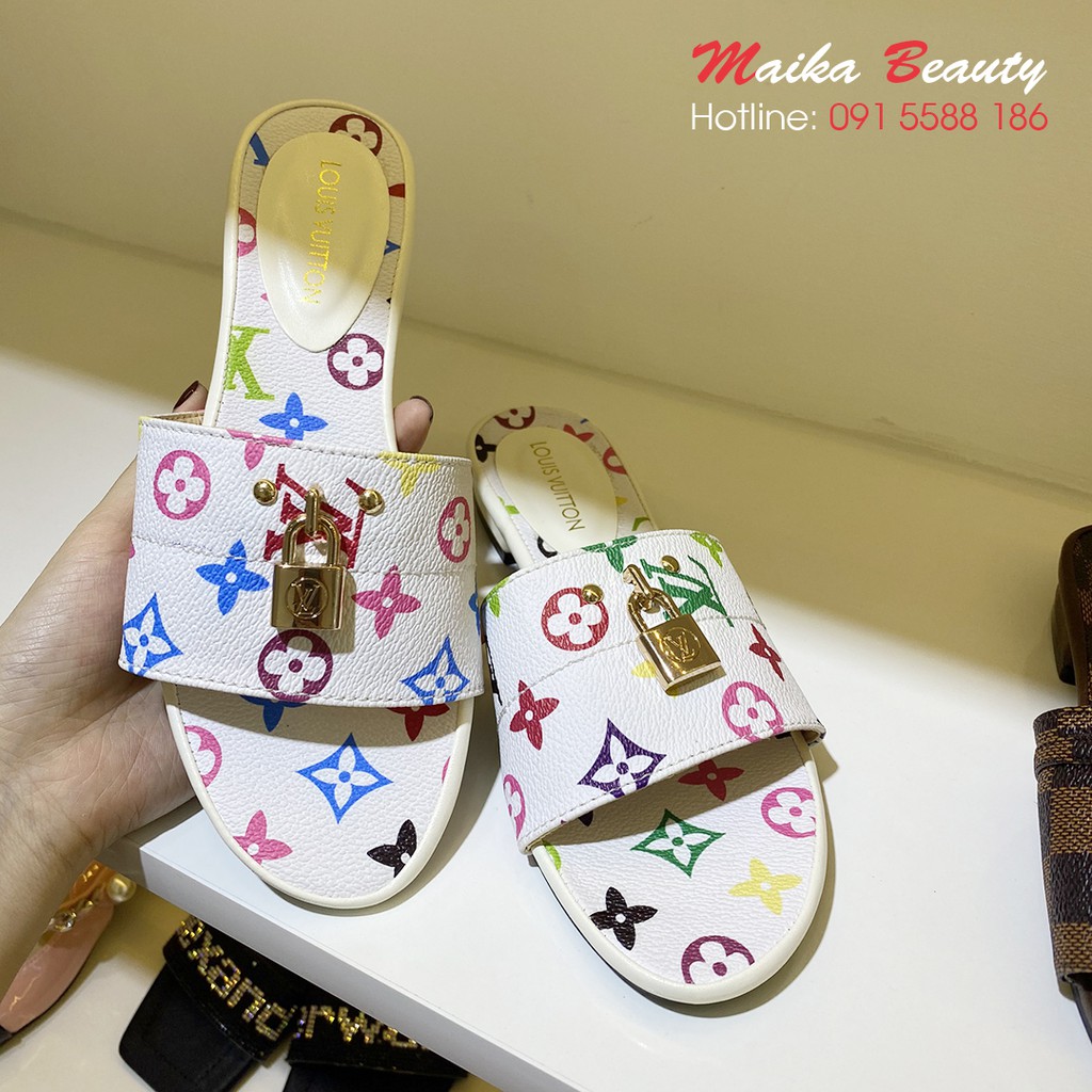 [BÁN RẺ NHẤT SHOPEE] Dép Lê LV - Hàng QC Cao Cấp - Fullbox