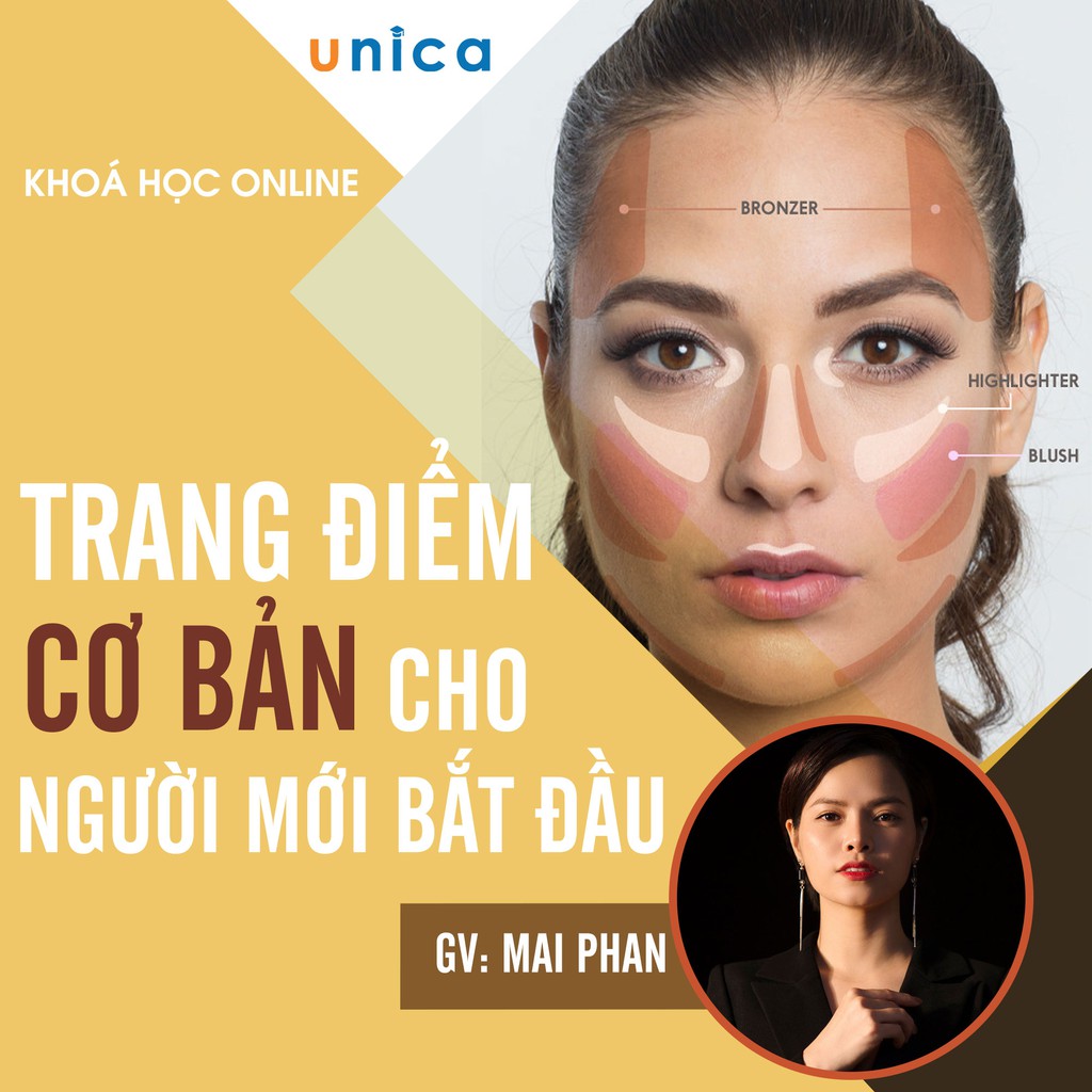 Toàn quốc- [E-voucher] FULL khóa học PHONG CÁCH SỐNG- Trang điểm cơ bản cho người mới bắt đầu UNICA.VN