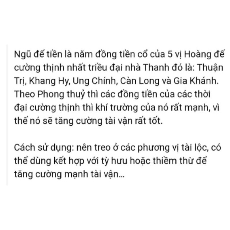 Đồng xu cổ, đồng tiền xu cổ để ví thu hút tài lộc