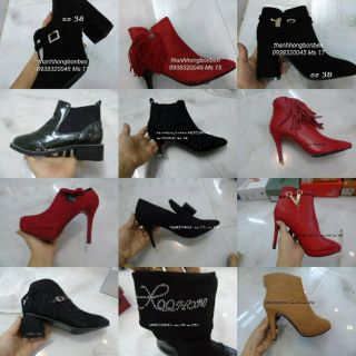 Sales(sz 38 nhiều kiểu) Giày bốt cao cấp Quảng Châu chất đẹp hàng cao cấp fullbox part 1
