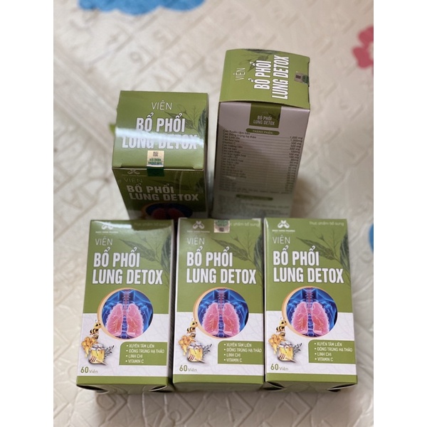 LUNG DETOX phục hồi phổi