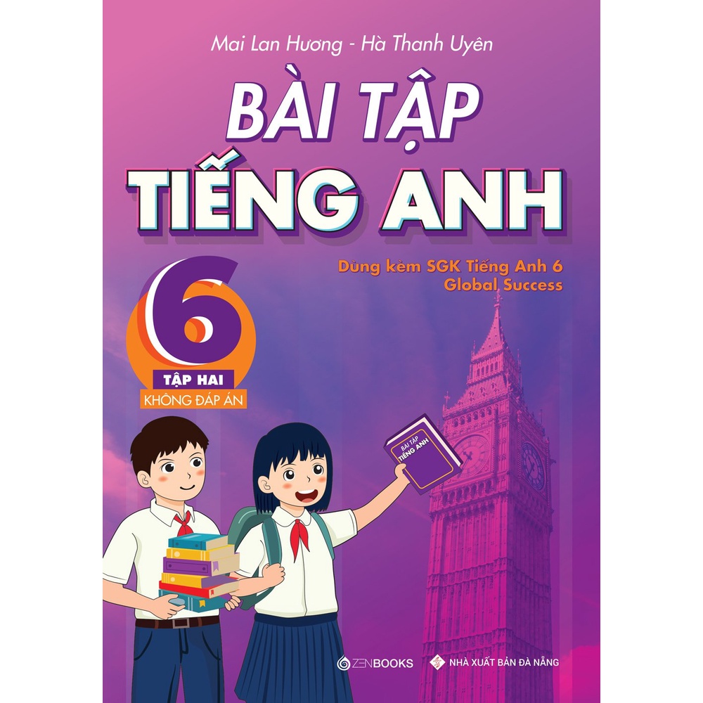 Sach Bai Tập Tiếng Anh Lớp 6 Tập 2 Khong đap An Dung Kem Sgk Global