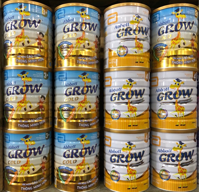 Sữa Abbott GROW GOLD 3+ Lon 1.7kg